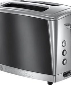 Toaster Luna Gris Clair de Lune –  2 fentes – réch. Viennoiserie