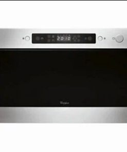 Micro-ondes encastrable, inox antitrace, solo, 22 L, plateau 25cm, Jet Defrost,